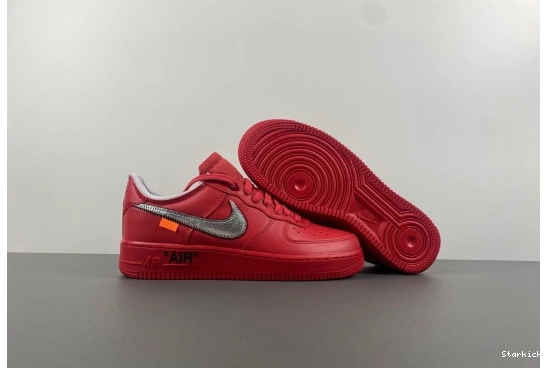  Air 1 Off-White Nike AO4297-600  Low  Force Red 0902